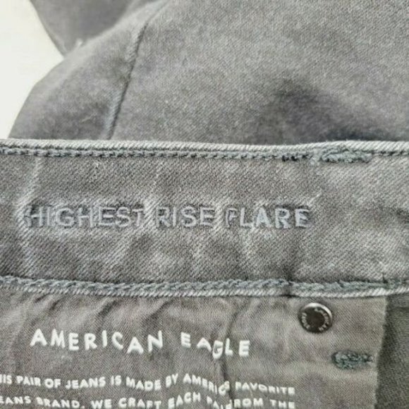 American Eagle Womens  Highest Rise Flare Jeans - Picture 9 of 12
